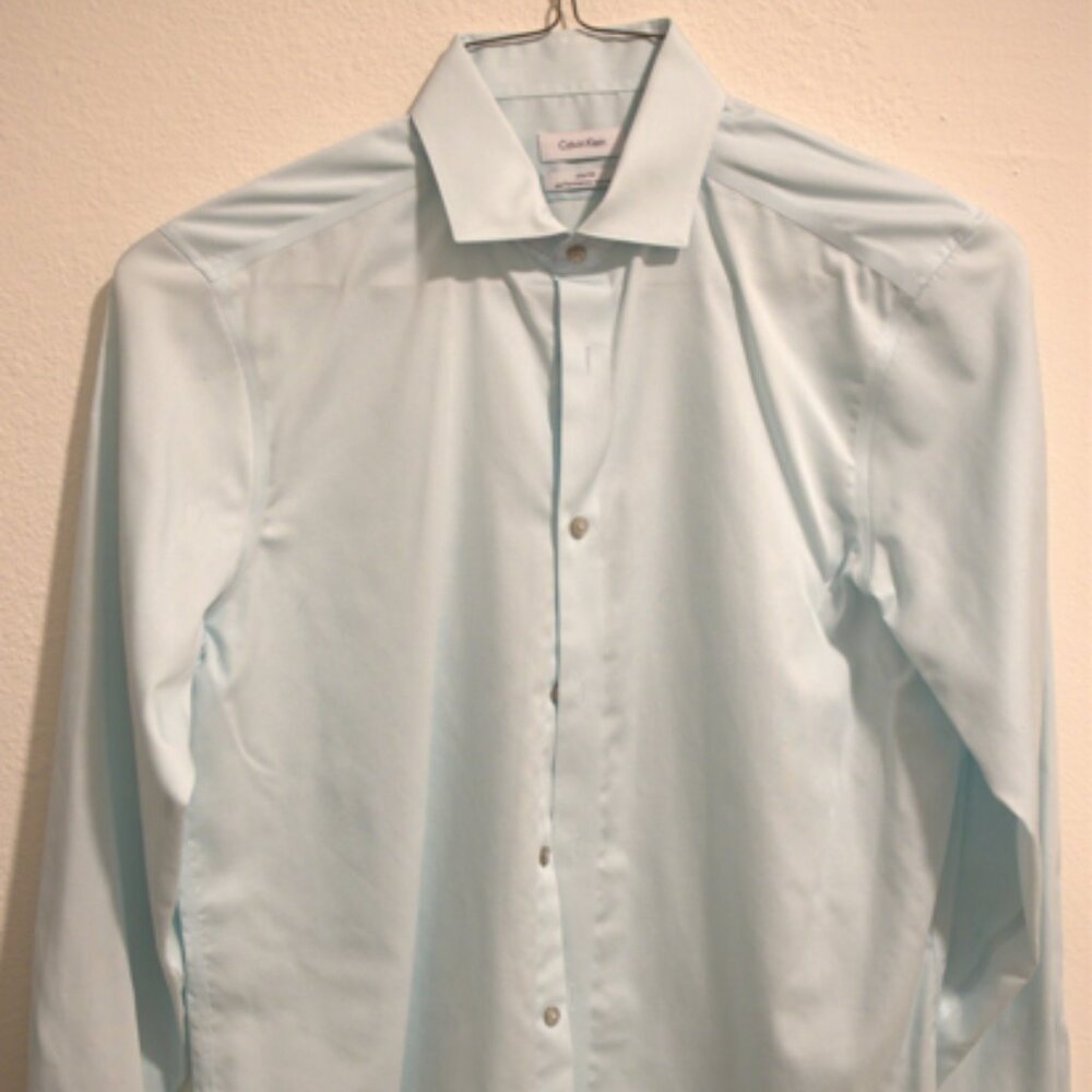 Calvin Klein Light Blue Dress Shirt